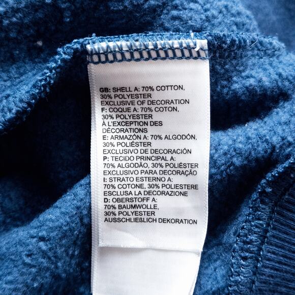 The North Face Women’s Hoodie Size S Street Sport Cropped Retro Graphic Fleece - Picture 6 of 7